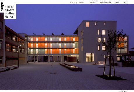 Screenshot mbpk architekten und stadtplaner