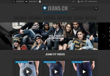Screenshot JEANS.CH