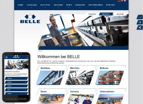 Screenshot Belle AG